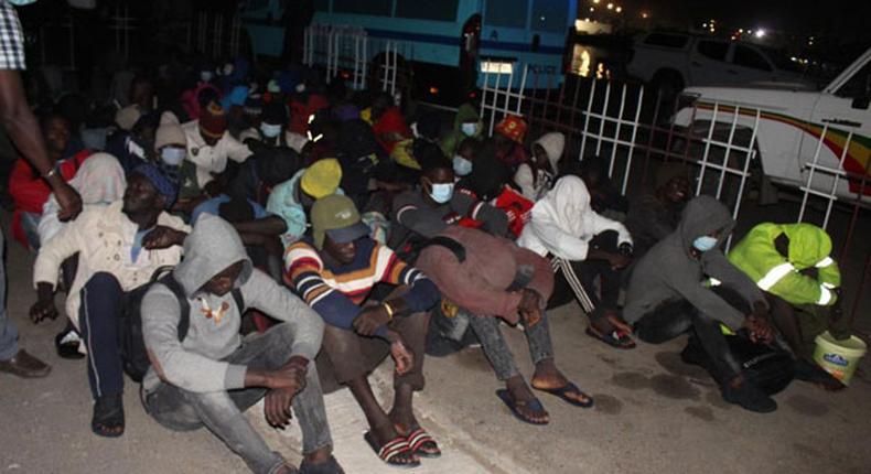 Migrants rapatriés de dakhla