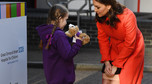 Ciężarna księżna Kate Middleton z wizytą w szpitalu Great Ormond 
