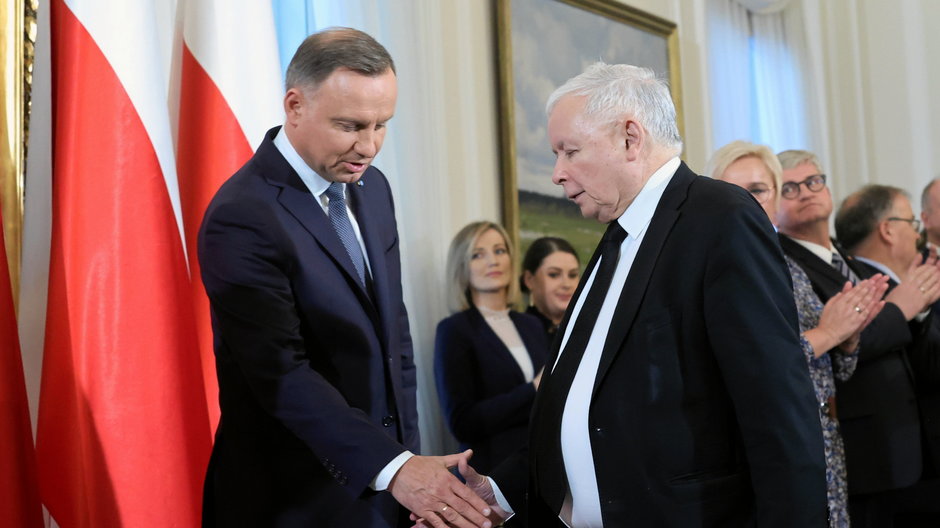 Andrzej Duda i Jarosław Kaczyński