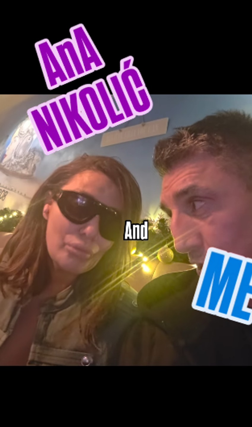 Kristijan Golubović u društvu Ane Nikolić, objavili zajednički snimak