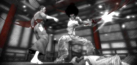 Screen z gry "Afro Samurai"