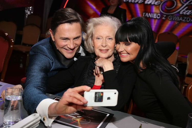 'selfie' Krzysztofa Ibisza i jurorów 'Tańca z gwiazdami'