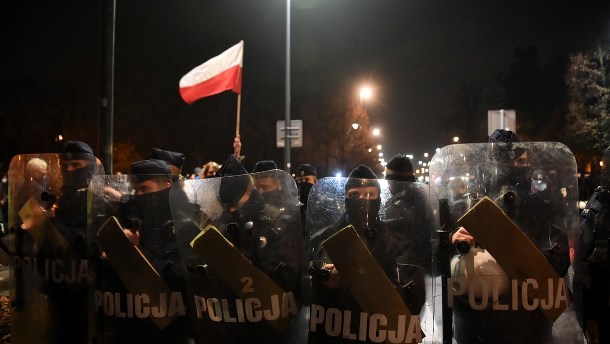 Protest Kobiet w Warszawie. 18.11 