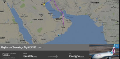 Przymusowe lądowanie w Kuwejcie. To alarm bombowy