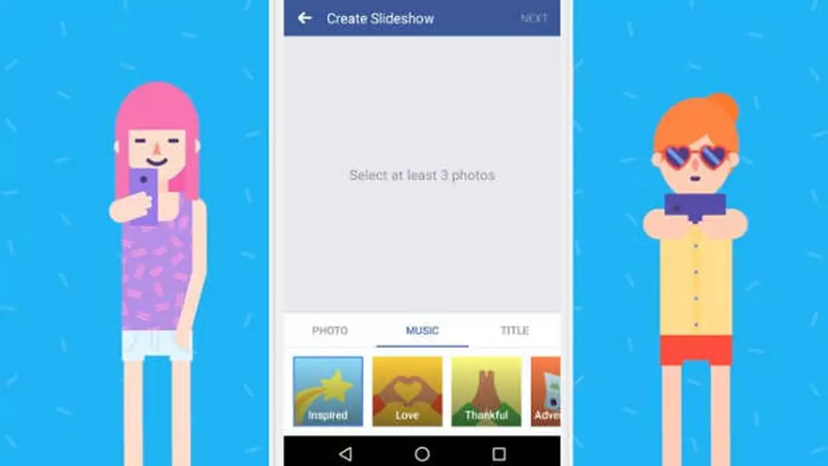 Facebook Slideshow trafia na Androida