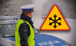 Lód i mróz na drogach. Wszyscy kierowcy muszą zastosować dwie zasady
