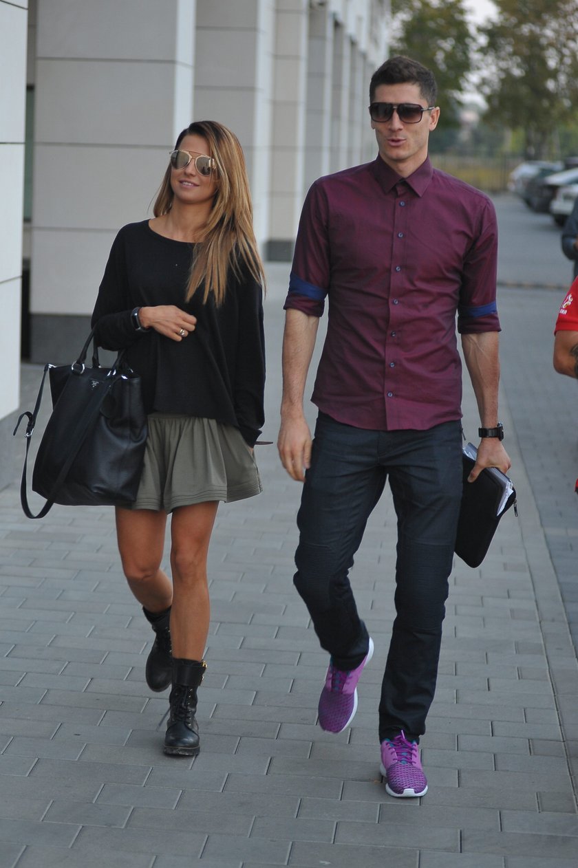 Anna i Robert Lewandowscy