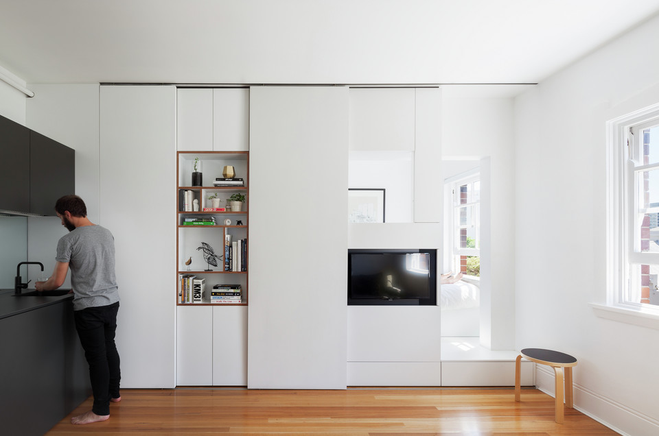 Apartament Darlinghurst autorstwa Brad Swartz Architects (Australia)