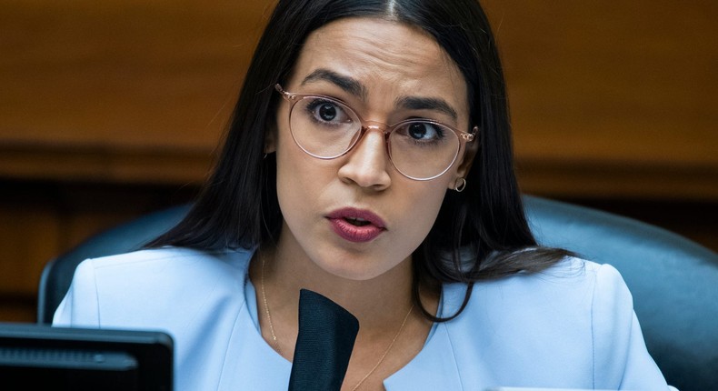 Rep. Alexandria Ocasio-Cortez, D-N.Y., on Monday, August 24, 2020.
