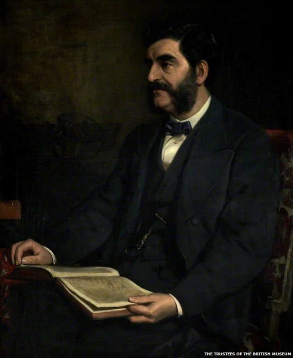 Hormuzd Rasam, slikan 30-ak godina nakon otkrića