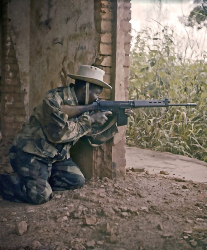 Żołnierz katangijski, 1961 r. (domena publiczna)