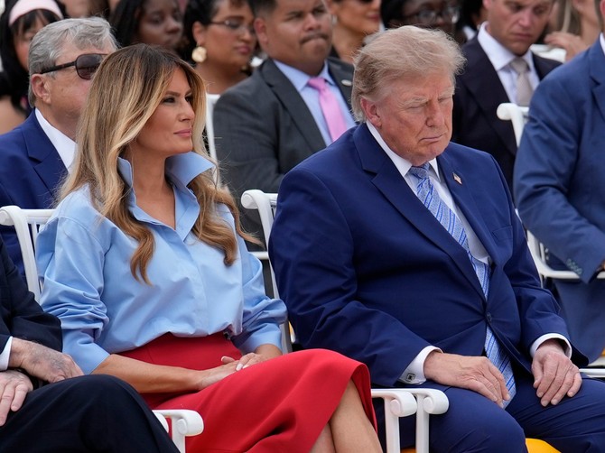 Melanija i Donald Tramp