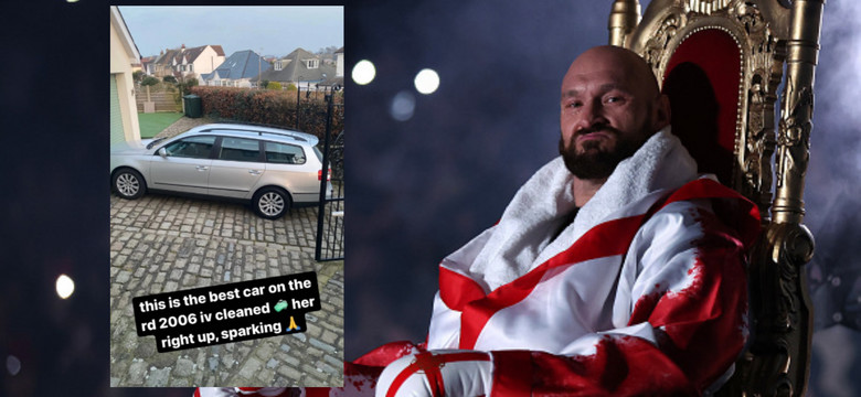 Tyson Fury zaskoczył zdjęciem ze swojego garażu. "Najlepsze auto na drodze od 2006 r."