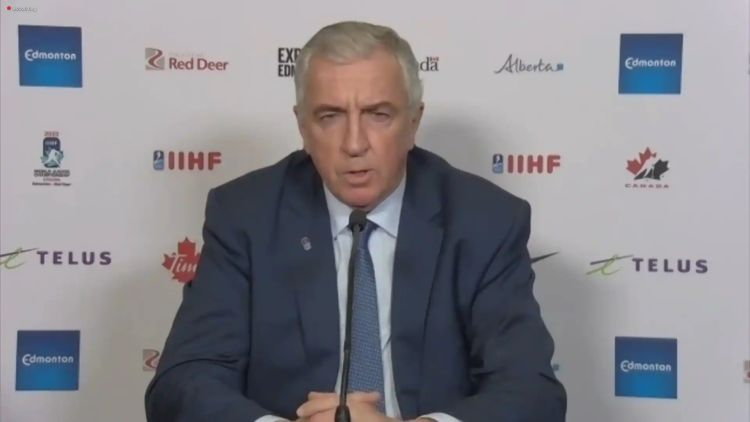 Prezydent IIHF: "Rosja chce wrócić? Pierwszym krokiem jest przestrzeganie zasad"