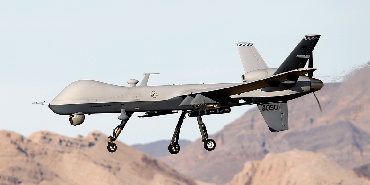 MQ-9 Reaper w powietrzu