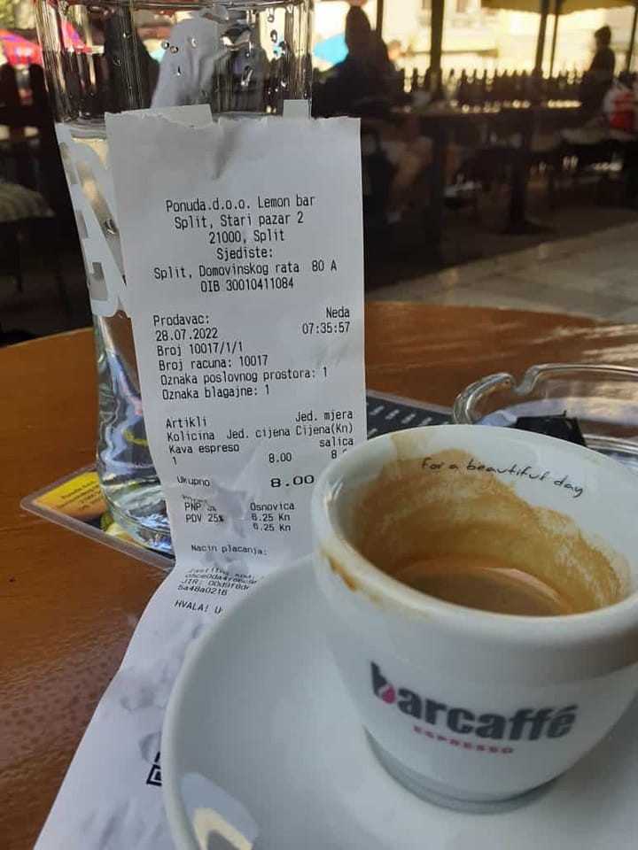 Teodora potešila parádna cena za kávu.