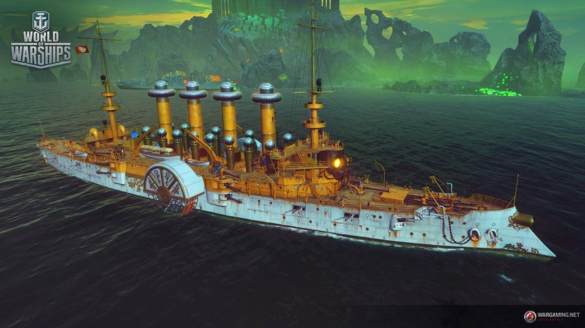 Halloweenowe World of Warships!