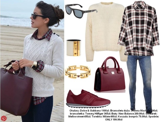 STYLIZACJE z koszulą w kratę
