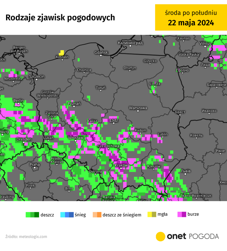 Burze będą przechodzić niemal każdego dnia i mogą okazać się gwałtowne