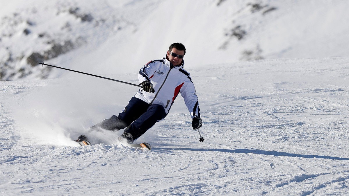 Ilustracija: skijanje