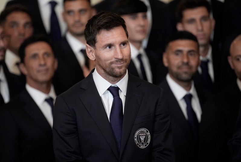 Lionel Messi spotkał się w Białym Domu z Donaldem Trumpem [FOTO]