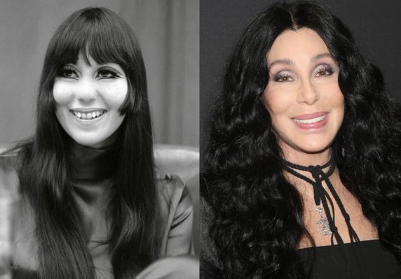 Cher w 1967 r. i obecnie