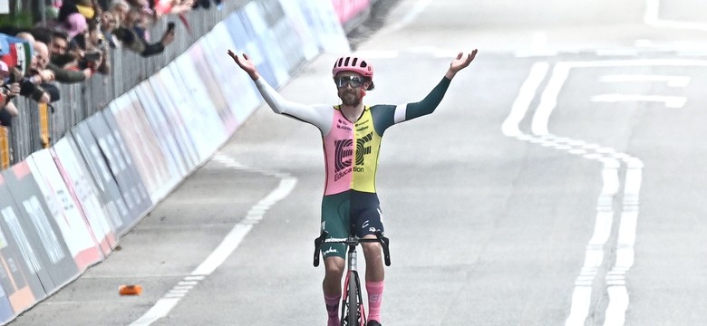 Ben Healy wygrał ósmy etap Giro d'Italia