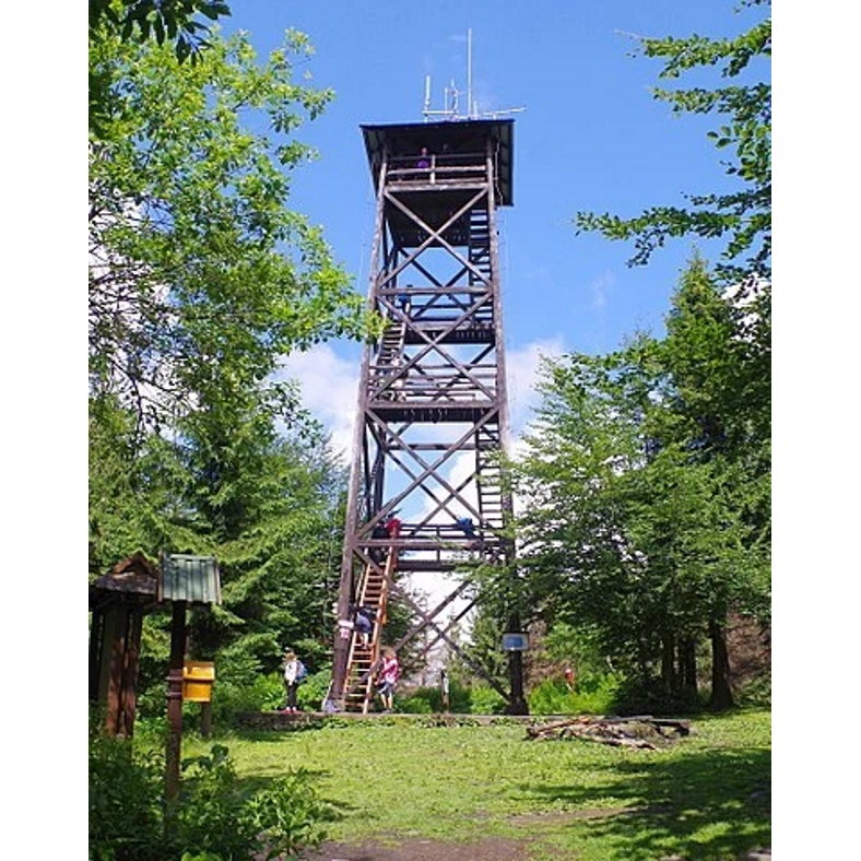Wieża widokowa na Mogielicy (woj. małopolskie)