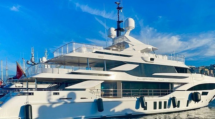 Eladó a Lady Seagull / Fotó: Facebook/Italian Yachts
