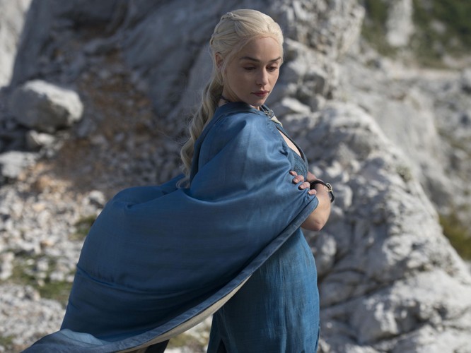 Emilia Clarke jako Daenerys Targaryen