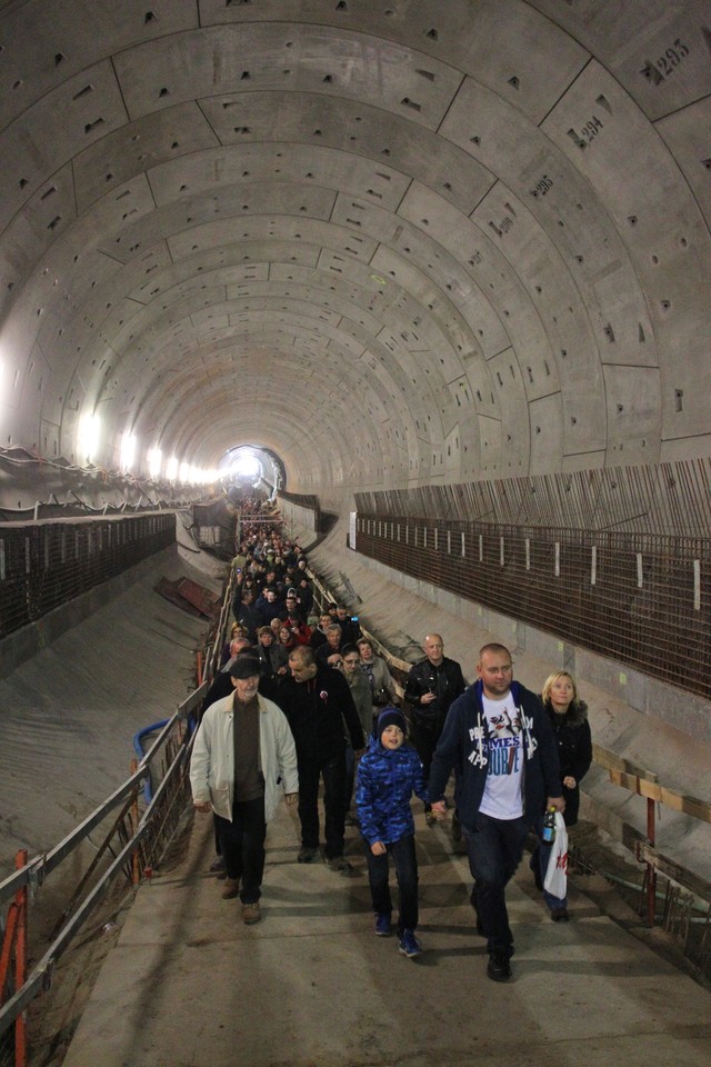 GDAŃSK TUNEL POD MARTWĄ WISŁĄ DZIEŃ OTWARTY (Mieszkańcy Gdańska )