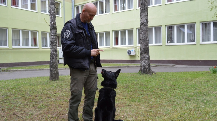 Szása hamar nyomra bukkant /Fotó: Police.hu