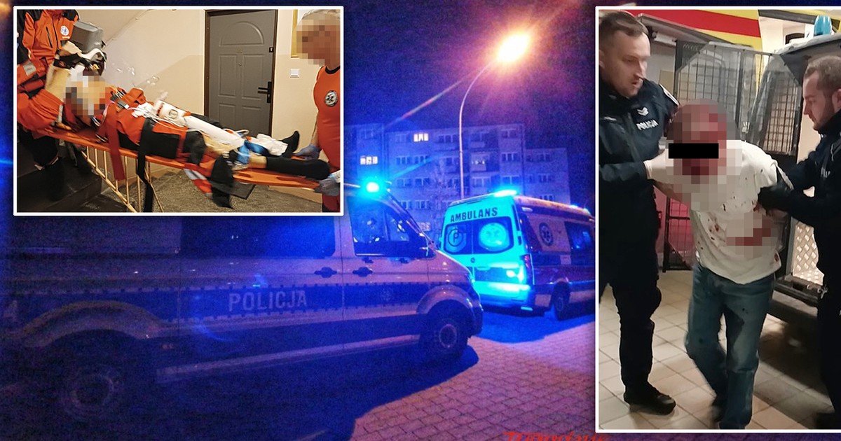 Tragedia w Siedlcach: Adam Cz. zaatakował ratowników z nożami