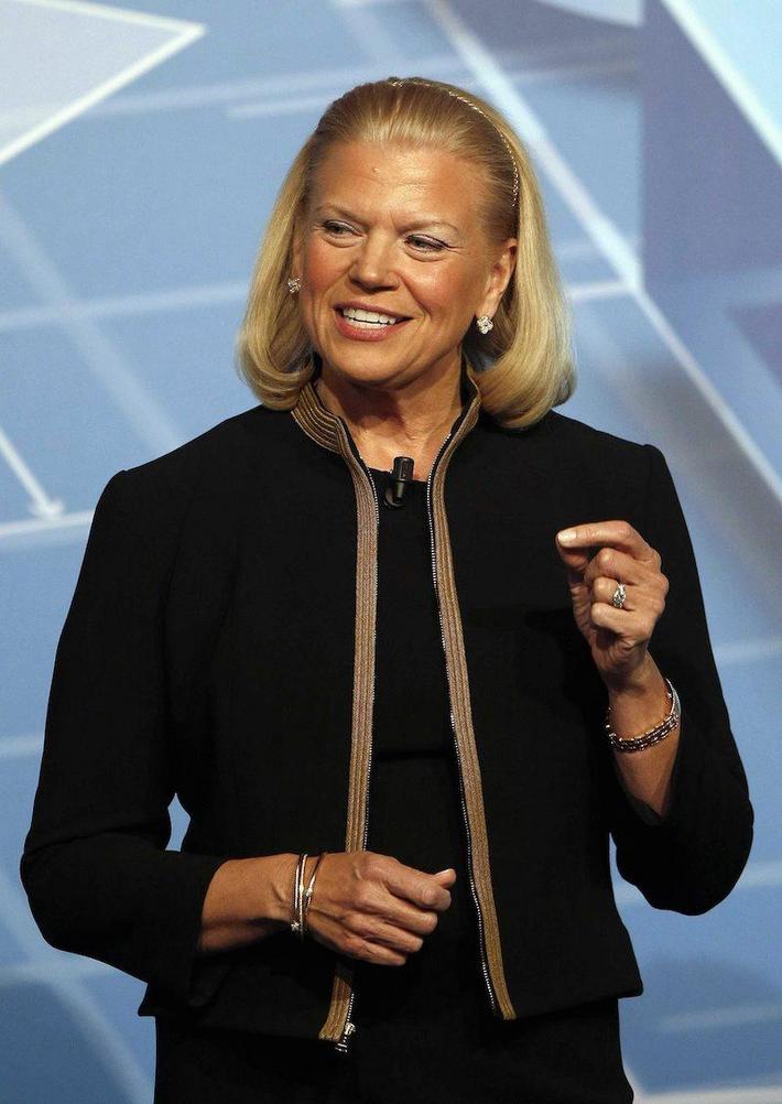 10. Virginia Rometty.  Prezes IBM. Wiek: 56 lat. 