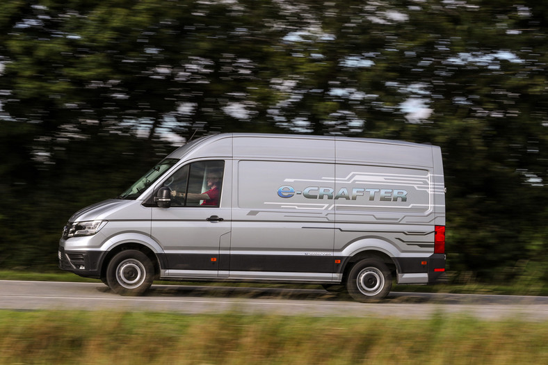 Elektryczny Volkswagen e-Crafter