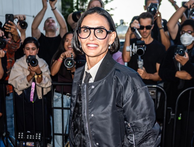 Demi Mur na reviji kuće Thom Browne na Menhetnu