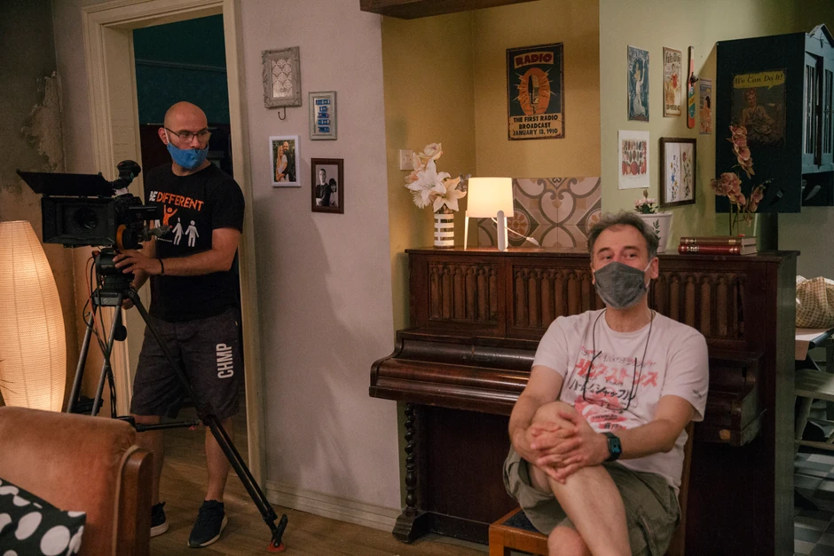 Snimanje serije "Slučaj porodice Bošković"