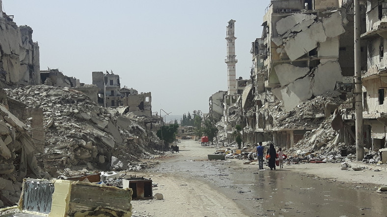 Aleppo - dzielnica, w której bronili się powstańcy przed siłami rządowymi