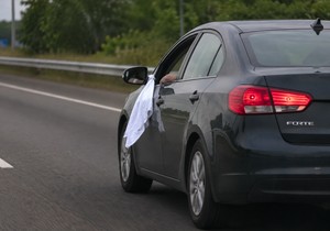 Krpa na automobilu