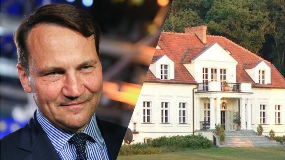 Radosław Sikorski i jego dwór w Chobielinie