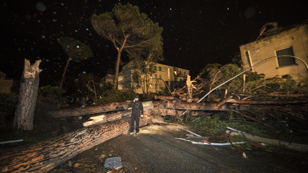 ITALY TORNADO (Tornado aftermath in Cesano)