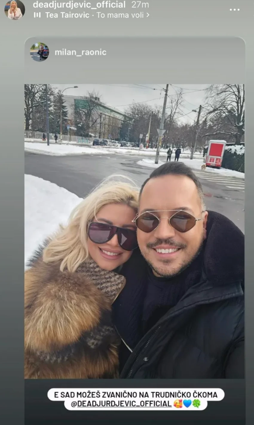 Dea Đurđević sa kolegom