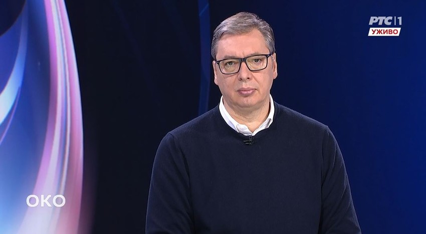Vučić u emisiji Oko