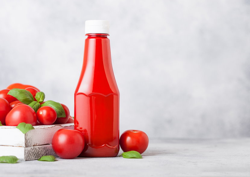 Ketchup jest bardzo dobrym źródłem potasu, w 100 g zawiera 265 mg tego pierwiastka