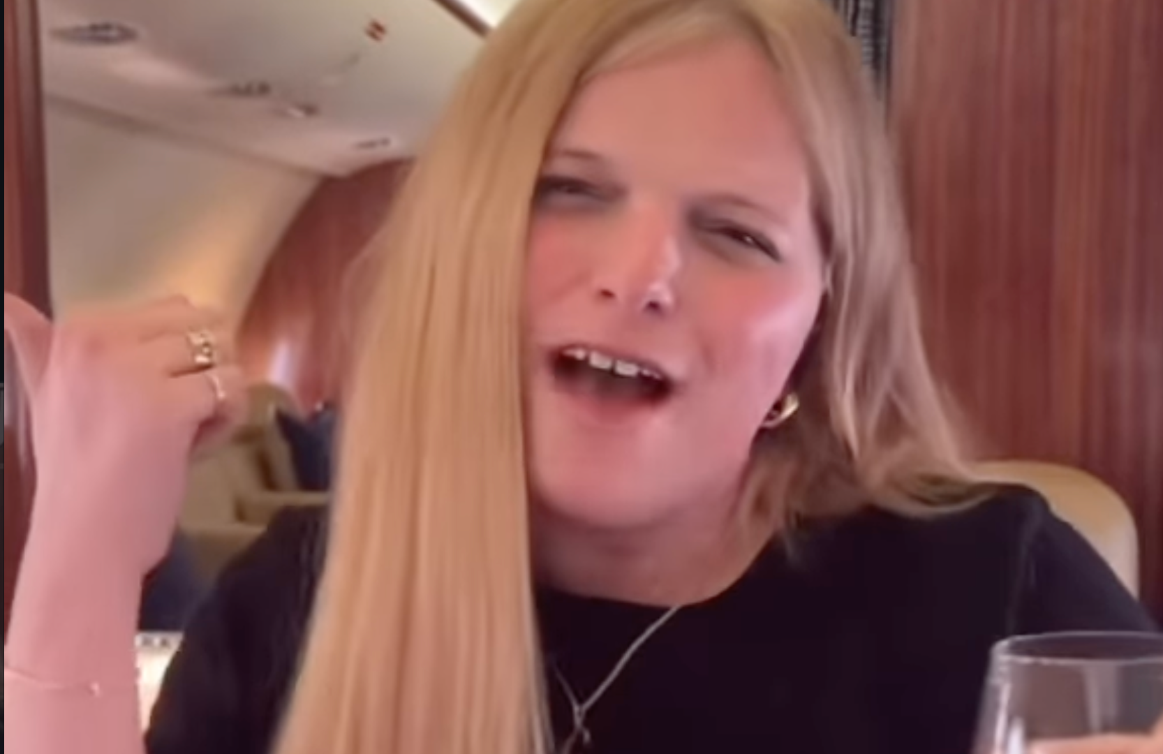 Americká influencerka Gwen McMullen.