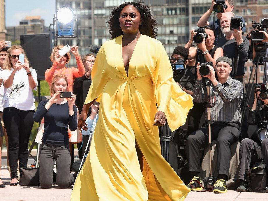 "Orange Is The New Black" star Danielle Brooks strutted the runway.