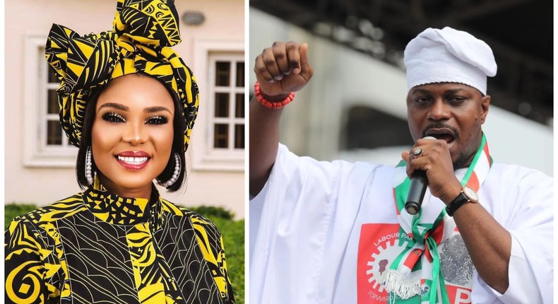 Iyabo Ojo backs Gbadebo Rhodes-Vivour for Lagos Governor in the coming elections [KemiFilani]