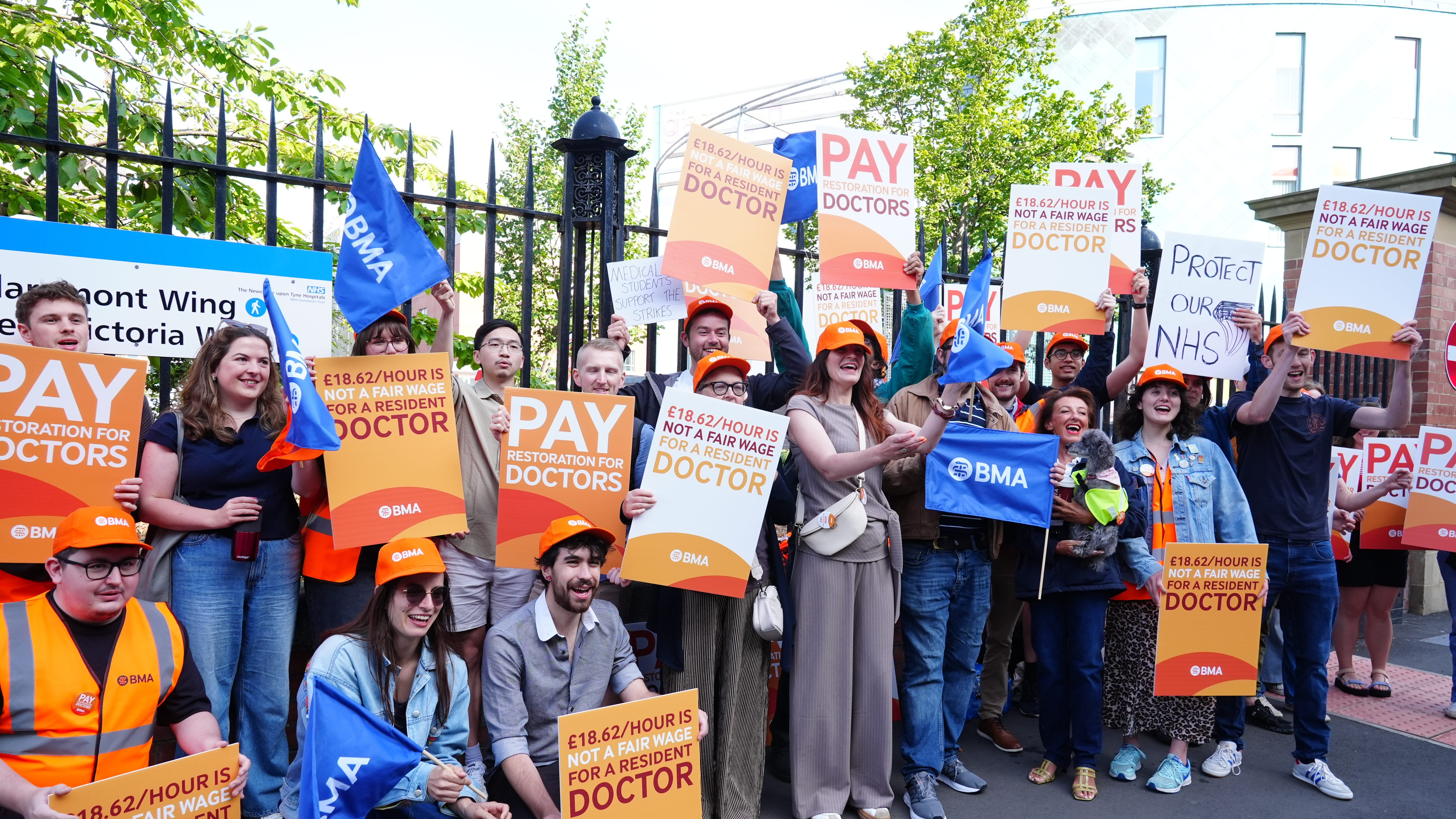 NHS strikes: Cancelled appointments to be rebooked in 2 weeks