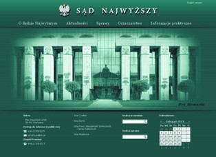 Pół miliona na witrynę www. Sąd Najwyższy przepłacił