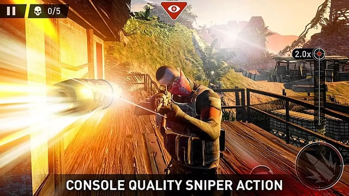 Sniper: Ghost Warrior zadebiutował na iOS i Androidzie